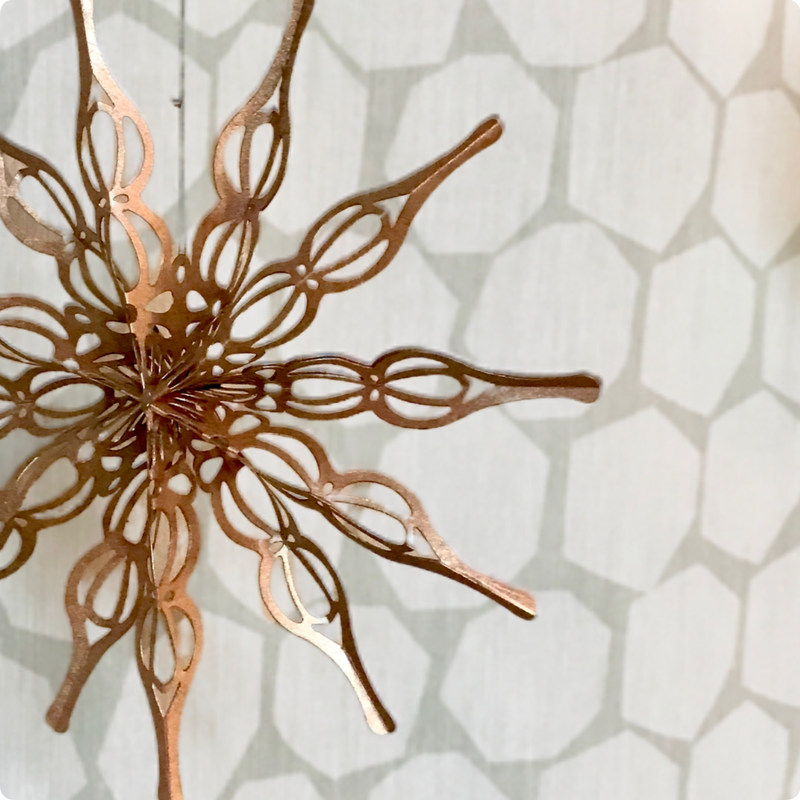 Filigraner Scherenschnitt Stern, Hängedeko Element, Besondere Wohnaccessoires kaufen, Spezielle Inneneinrichtung Schweiz, Slow Products #swisshandmade #inneneinrichtungthun